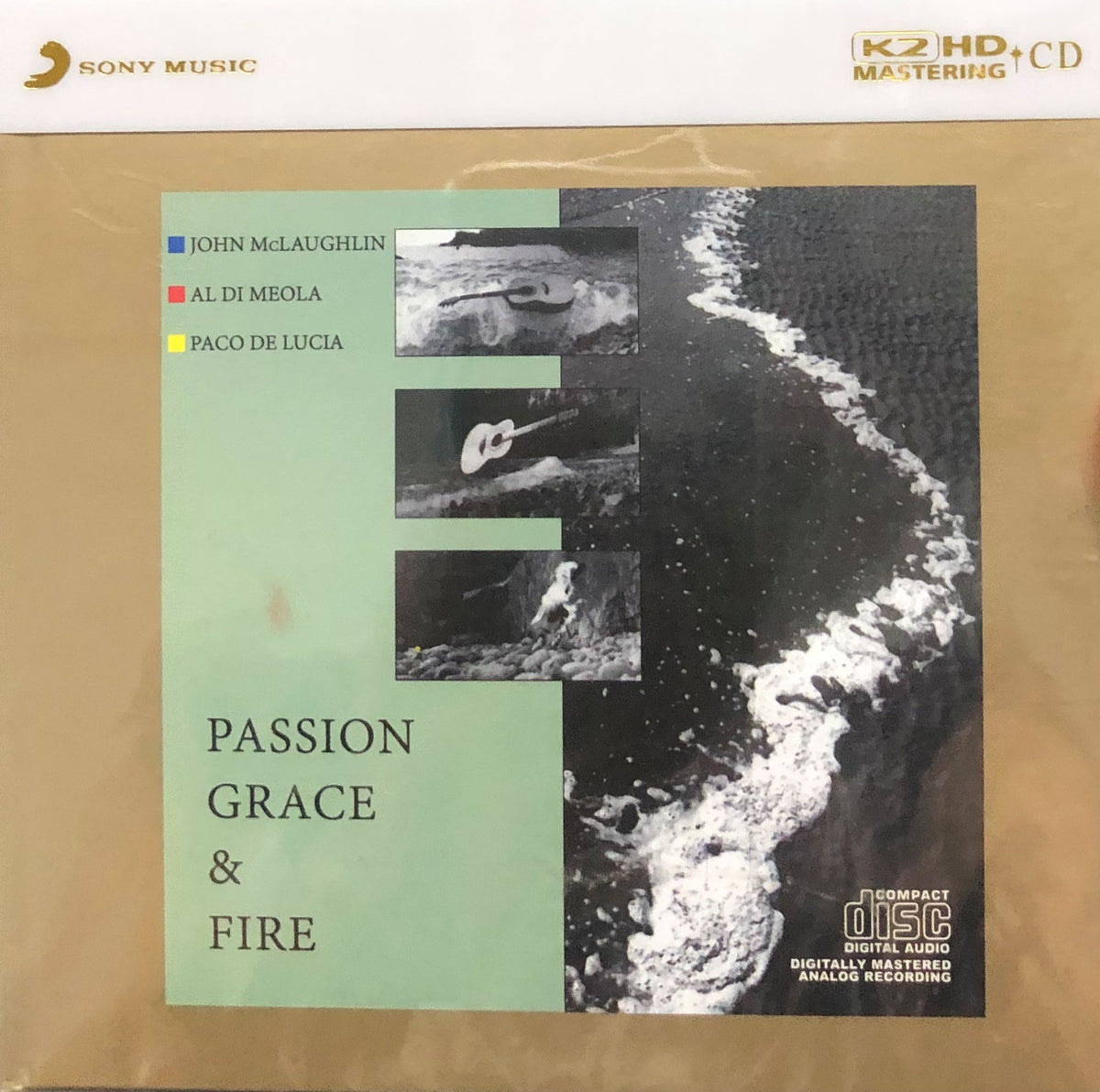 John McLaughlin ,Al Di Meola & Paco de Lucia - PASSION GRACE & FIRE (K