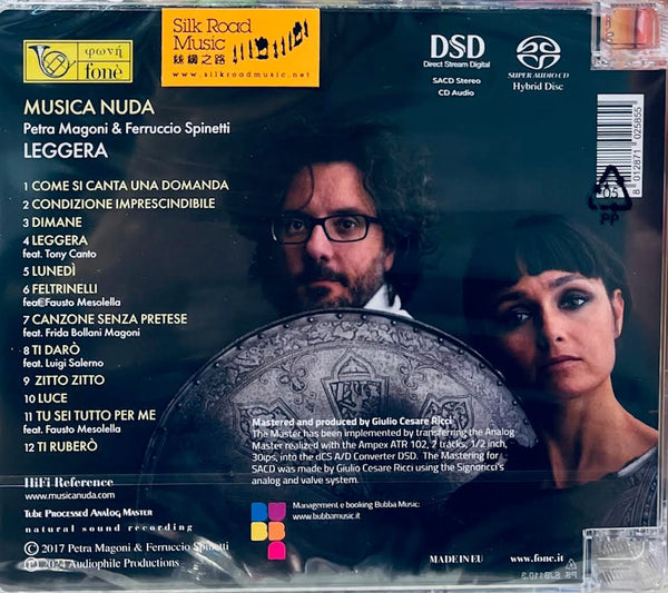 MUSICA NUDA - LEGGERA (SACD) CD