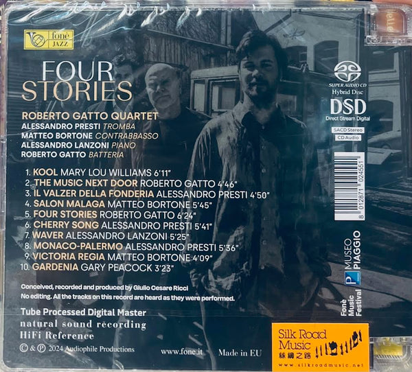 ROBERTO GATTO QUARTET - FOUR STORIES (SACD) CD