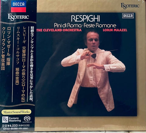 RESPIGHI PINI DI ROMA - FESTA ROMANCE  LORIN MAZZEL (SACD) CD