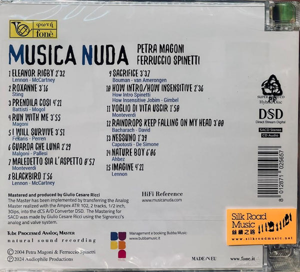 PETRA MAGONI, FERRUCCIO SPINETTI - MUSICA NUDA (SACD) CD