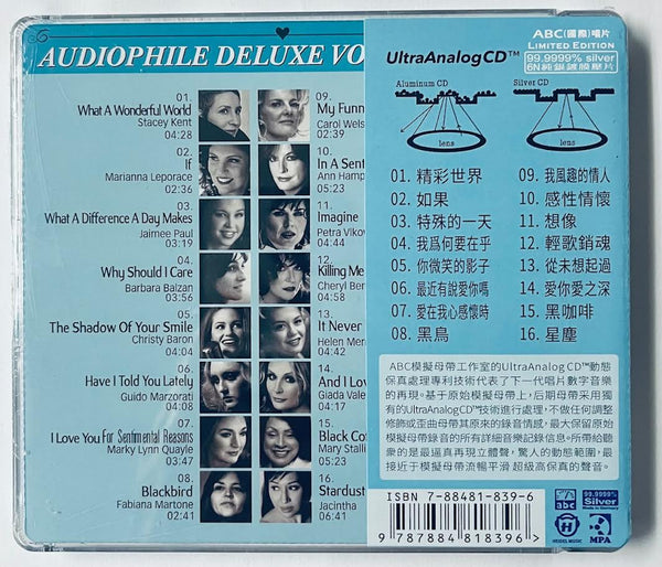 AUDIOPHILE DELUXE VOICES 5 - VARIOUS ARTISTS (CD)