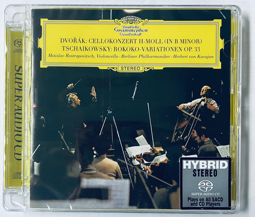 DVORÁK: Cello Concerto/ TCHAIKOVSKY: Variations on a Rocco (SACD) MADE IN JAPAN