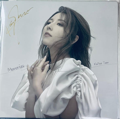 KAYEE TAM - 譚嘉儀 MEMORIES with autograph signed (VINYL) MADE IN JAPAN