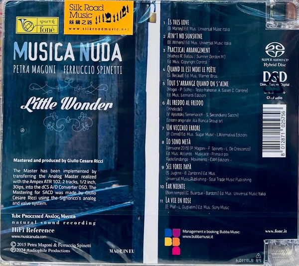 MUSICA NUDA - LITTLE WONDER (SACD) CD