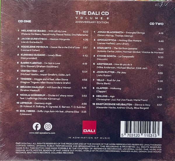 THE DALI CD VOLUME 6 ANNIVERSARY EDITION - VARIOUS ARTISTS (CD)