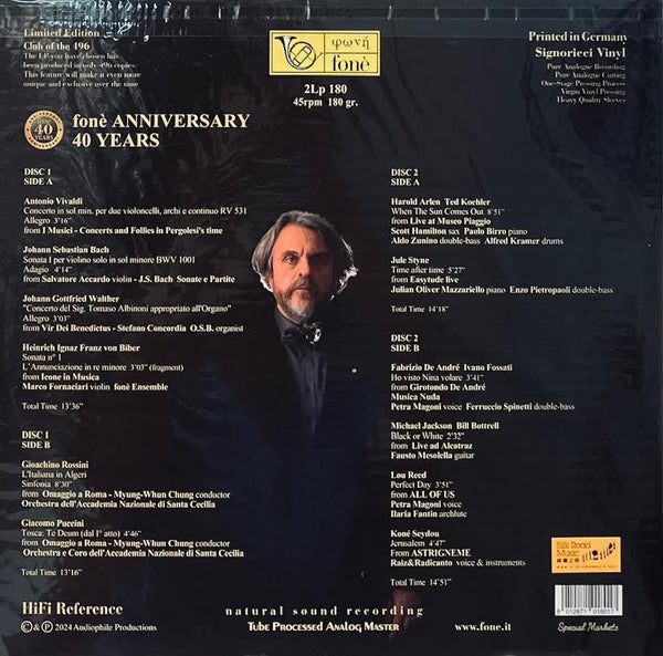 FONE 40TH YEARS ANNIVERSARY - VARIOUS ARTISTS 2 X VINYL