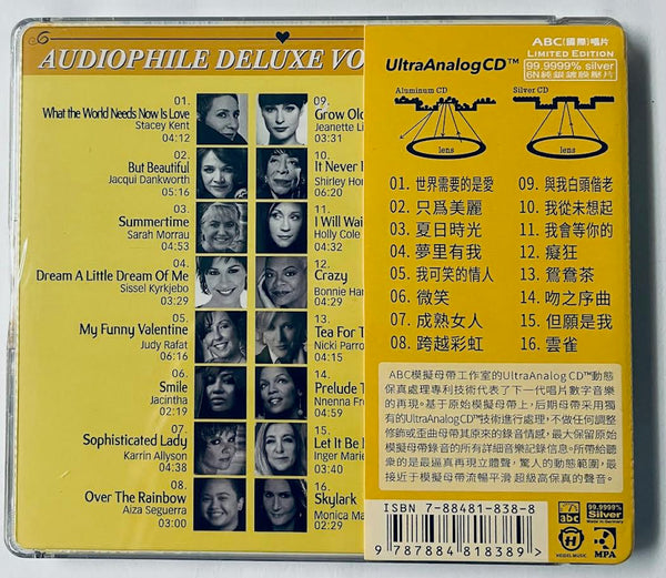 AUDIOPHILE DELUXE VOICES 4 - VARIOUS ARTISTS (CD)