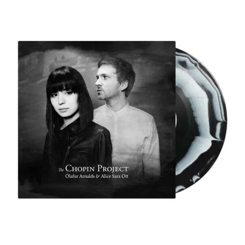 Alice Sara Ott & Olafur Arnalds - THE CHOPIN PROJECT (BLACK & WHITE MABLE) VINYL