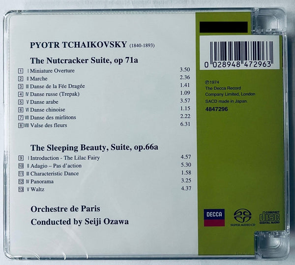 SEIJI OZAWA - TCHAIKOVSKY BALLET SUITES (SACD) MADE IN JAPAN