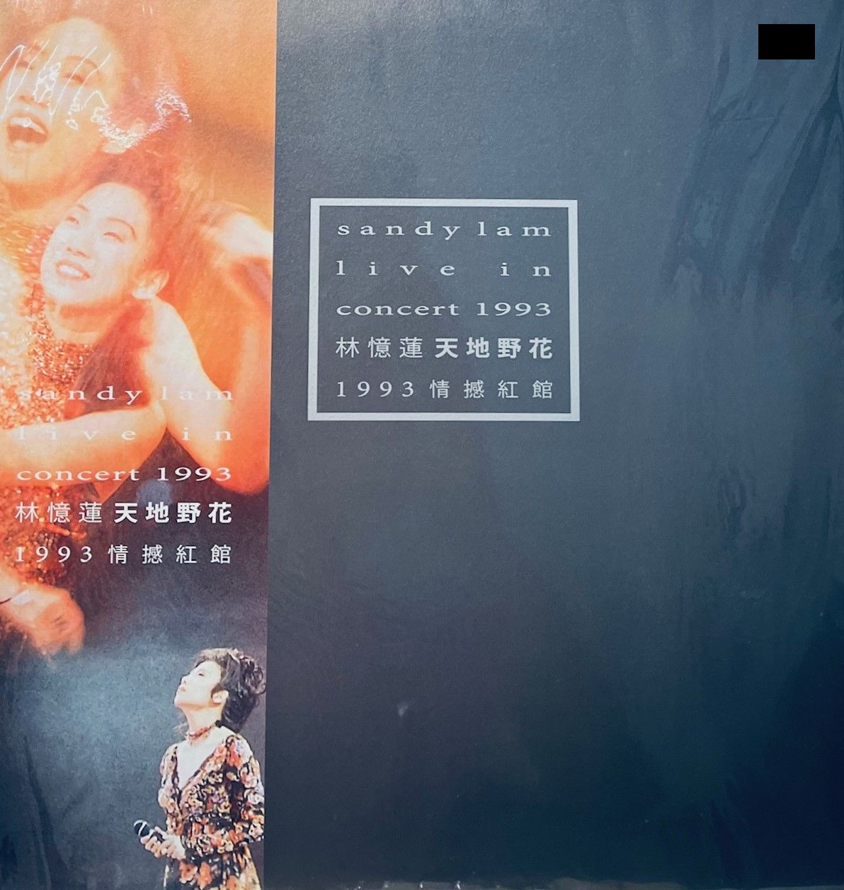 SANDY LAM - 林憶蓮 LIVE IN CONCERT 1993 天地野花1993情撼紅館 33RPM ( 2 XVINYL) MADE IN EC