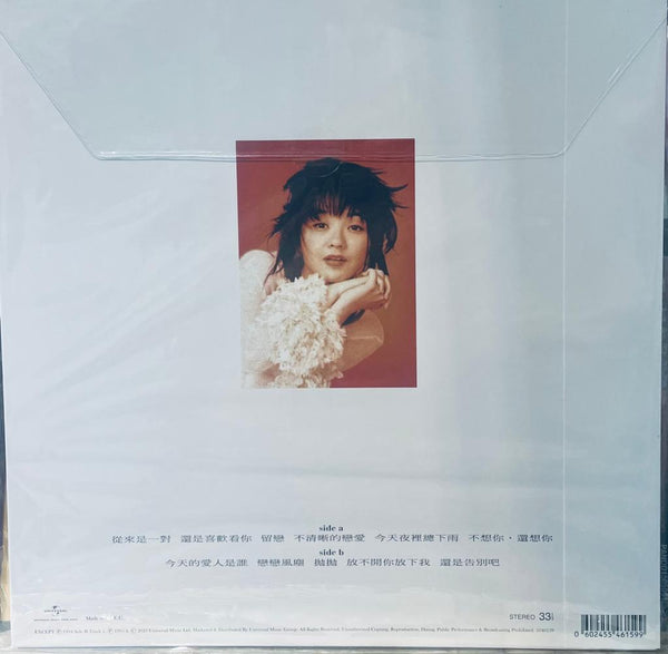 PRISCILLA CHAN - 陳慧嫻  WELCOME BACK (YELLOW VINYL) MADE IN EU