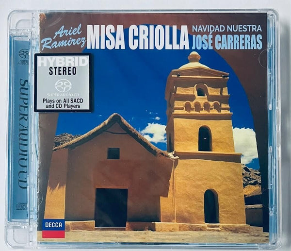 JOSE CARRERAS - MISA CRIOLLA (SACD) MADE IN JAPAN