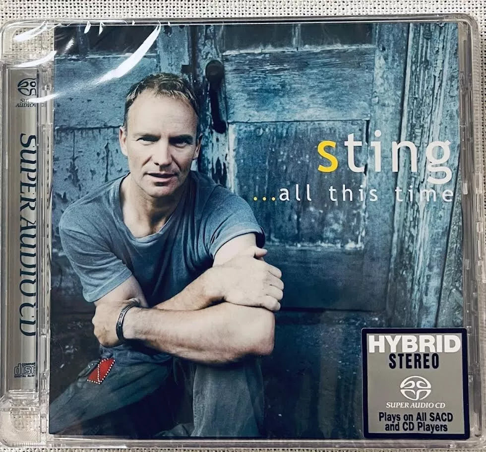 STING - ALL THIS TIME (SACD) MADE IN JAPAN