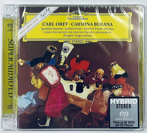 GUNDULA JANOWITZ - CARL ORFF. CARMINA BURANA (SACD) CD MADE IN JAPAN