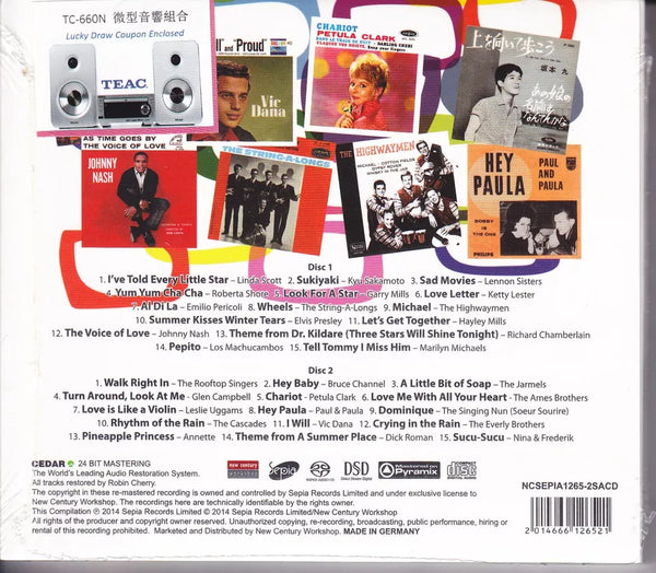 THE BIG HITS OF YESTERDAY VOL 1 - VARIOUS ARTISTS (2 X SACD) MADE IN GERMANY