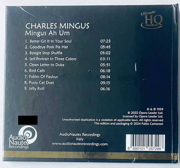 CHARLES MINGUES - MINGUS AH UM (UHQCD) CD MADE IN JAPAN