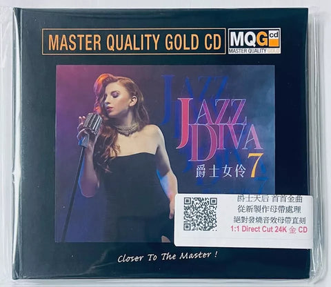 JAZZ DIVA 7 - VARIOUS ARTISTS master quality (MQGCD) CD