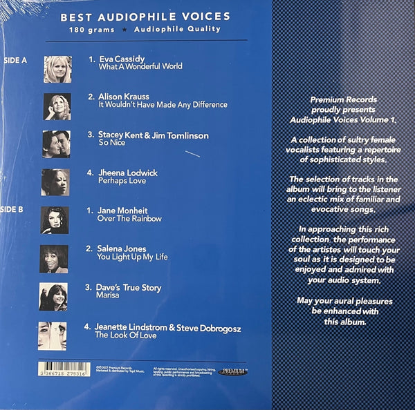 BEST AUDIOPHILE VOICES VOL 1 - VARIOUS ARTISTS (VINYL)