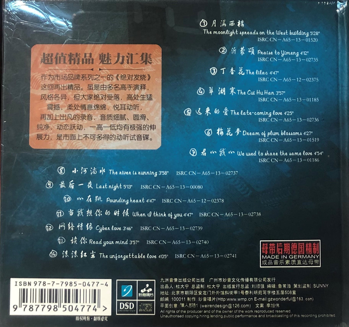 ABSOLUTLEY DEVELOP A FEVER 絕對發燒 VOL 4- VARIOUS MANDARIN (CD) – MUSICCDHK