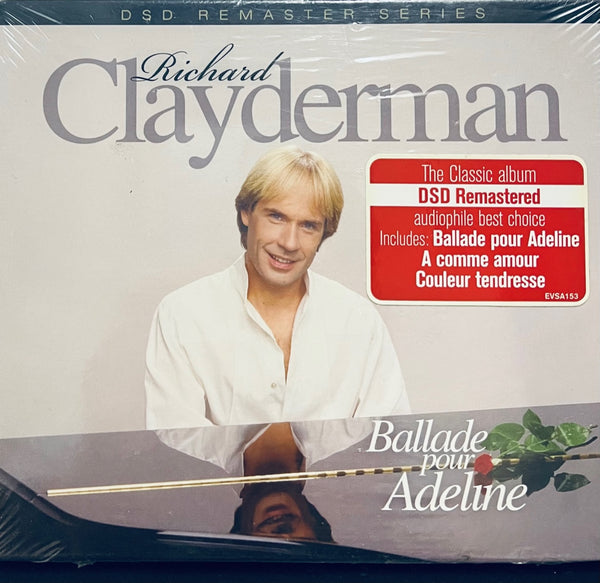 RICHARD CLAYDERMAN - BALLADE POUR ADELINE (CD)